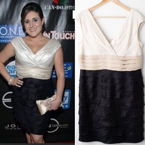 🌟 HOST PICK 🌟 LONDON TIMES | Black & Gold Dress